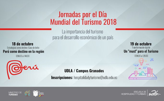 Jornadas Por El Dia Mundial Del Turismo 2018 Universidad